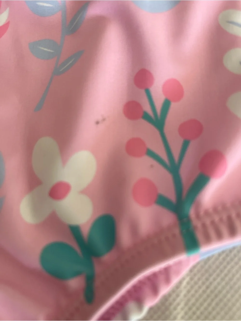 Disney's princess one-piece swimsuit little girls 3T long sleeve pink